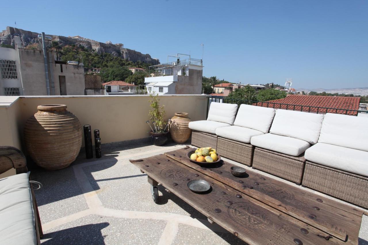 Plaka Two-Storey Penhouse With Acropolis Views Pl6 Athen Eksteriør billede