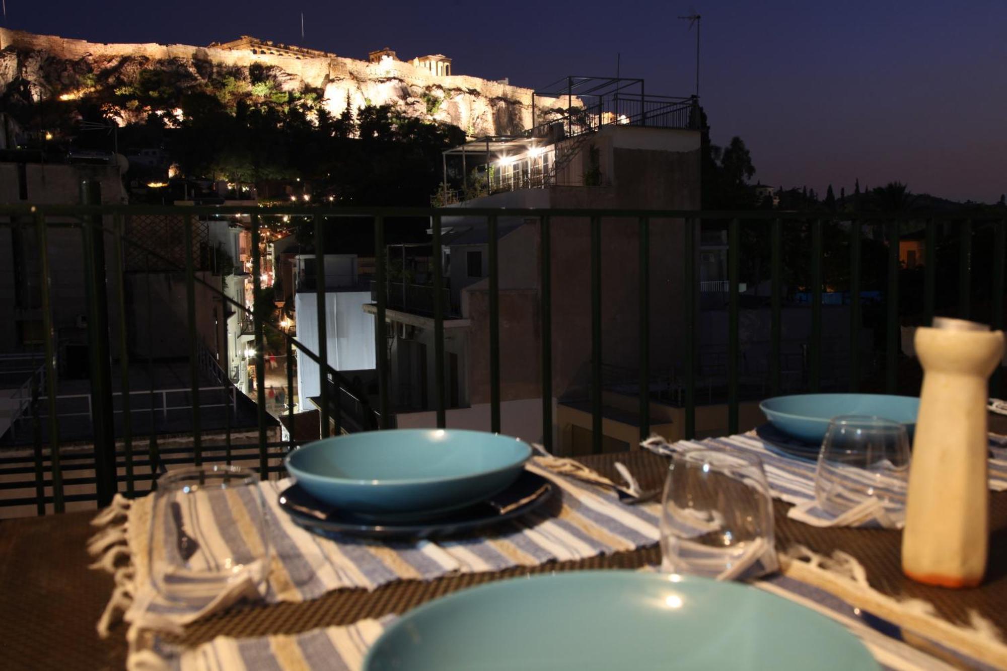 Plaka Two-Storey Penhouse With Acropolis Views Pl6 Athen Eksteriør billede