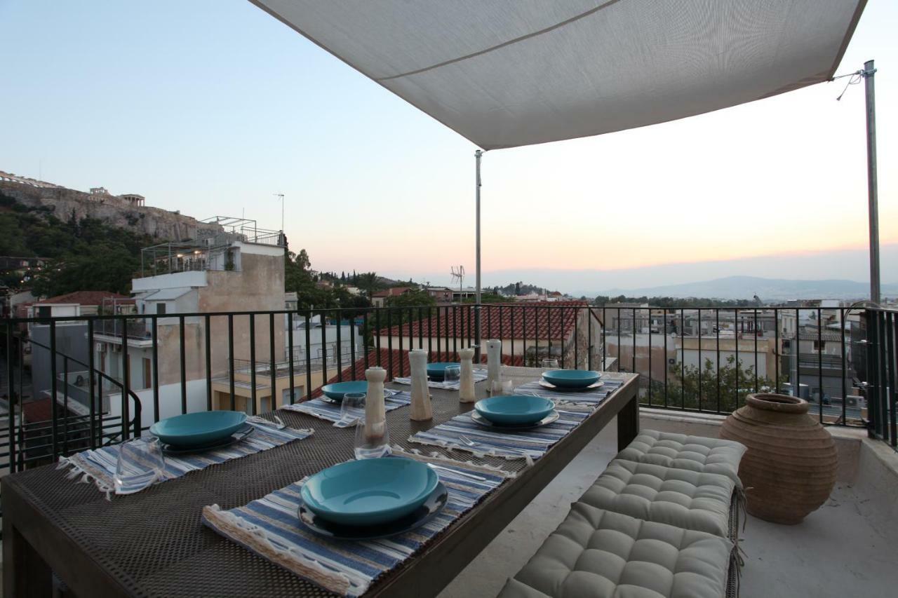 Plaka Two-Storey Penhouse With Acropolis Views Pl6 Athen Eksteriør billede