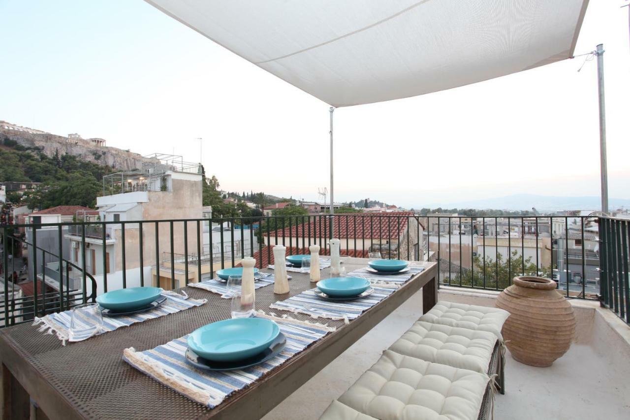 Plaka Two-Storey Penhouse With Acropolis Views Pl6 Athen Eksteriør billede